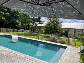 Le Grenier d'Ouilly au cœur du Pays d'Auge - Gîte avec piscine à 20 min des plages